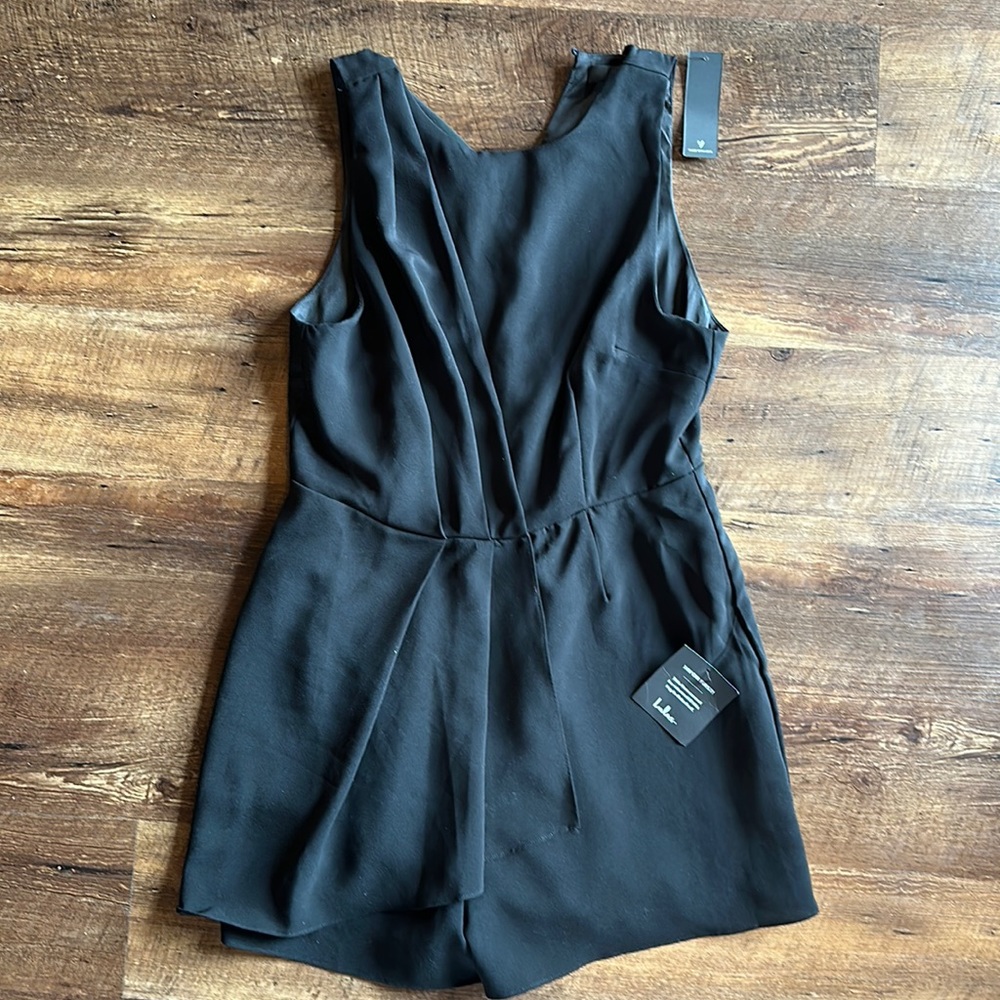 Brand New Black Skort Romper